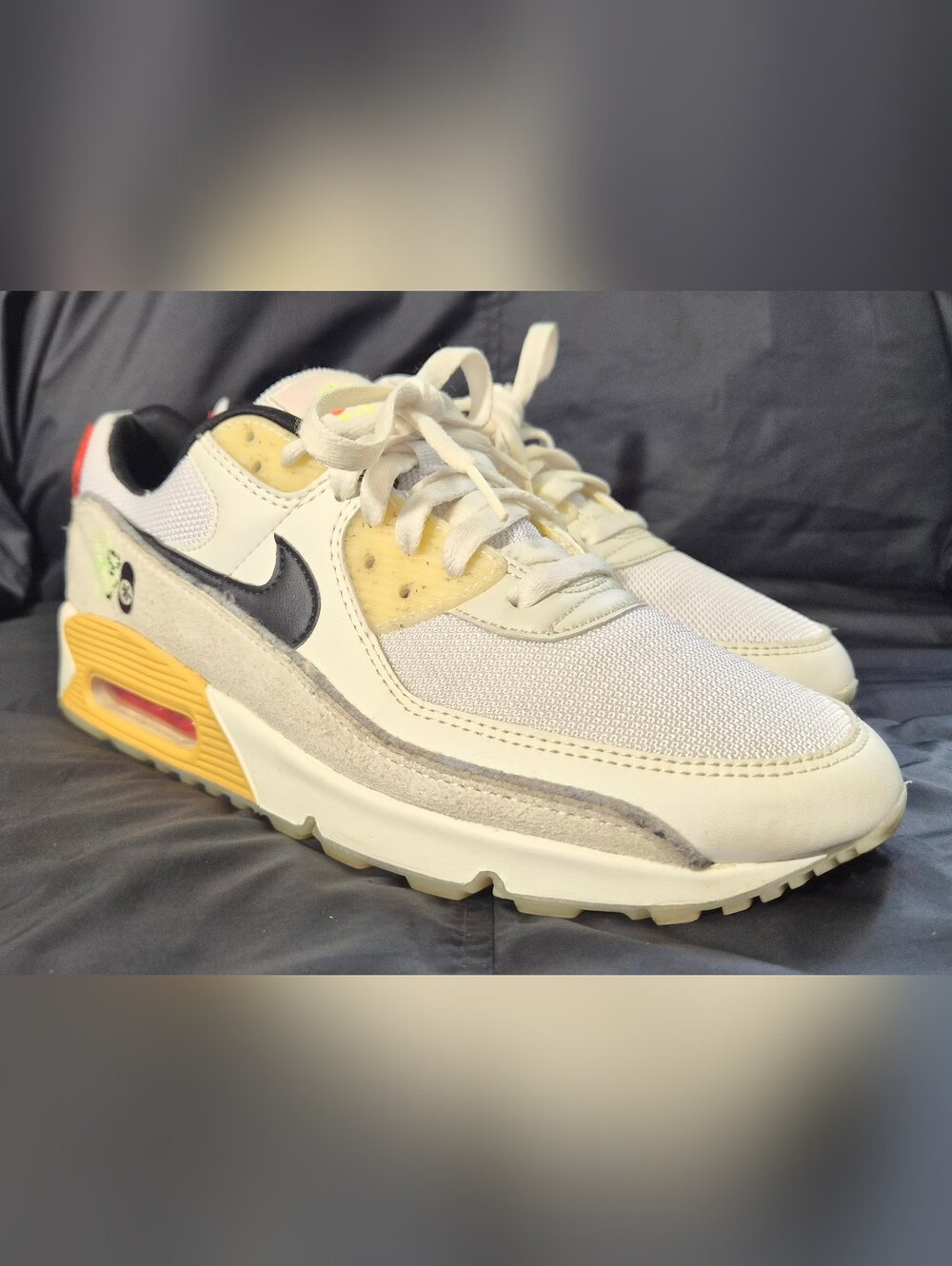 Men's Nike Air Max 90 SE "Swoosh Fiber White" (DV3335-100) Sz. 10.5